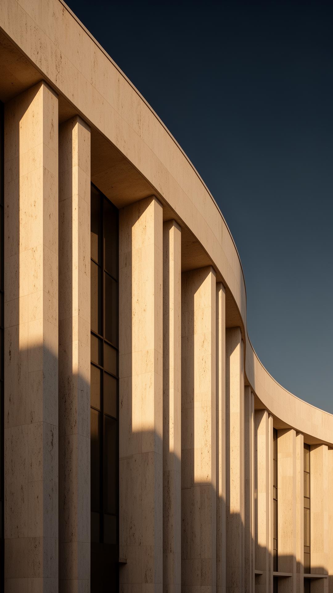 Edifici institucional contemporani amb llum natural, evocant estabilitat a llarg termini